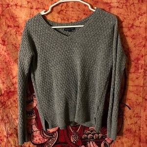 Gray American Eagle sweater